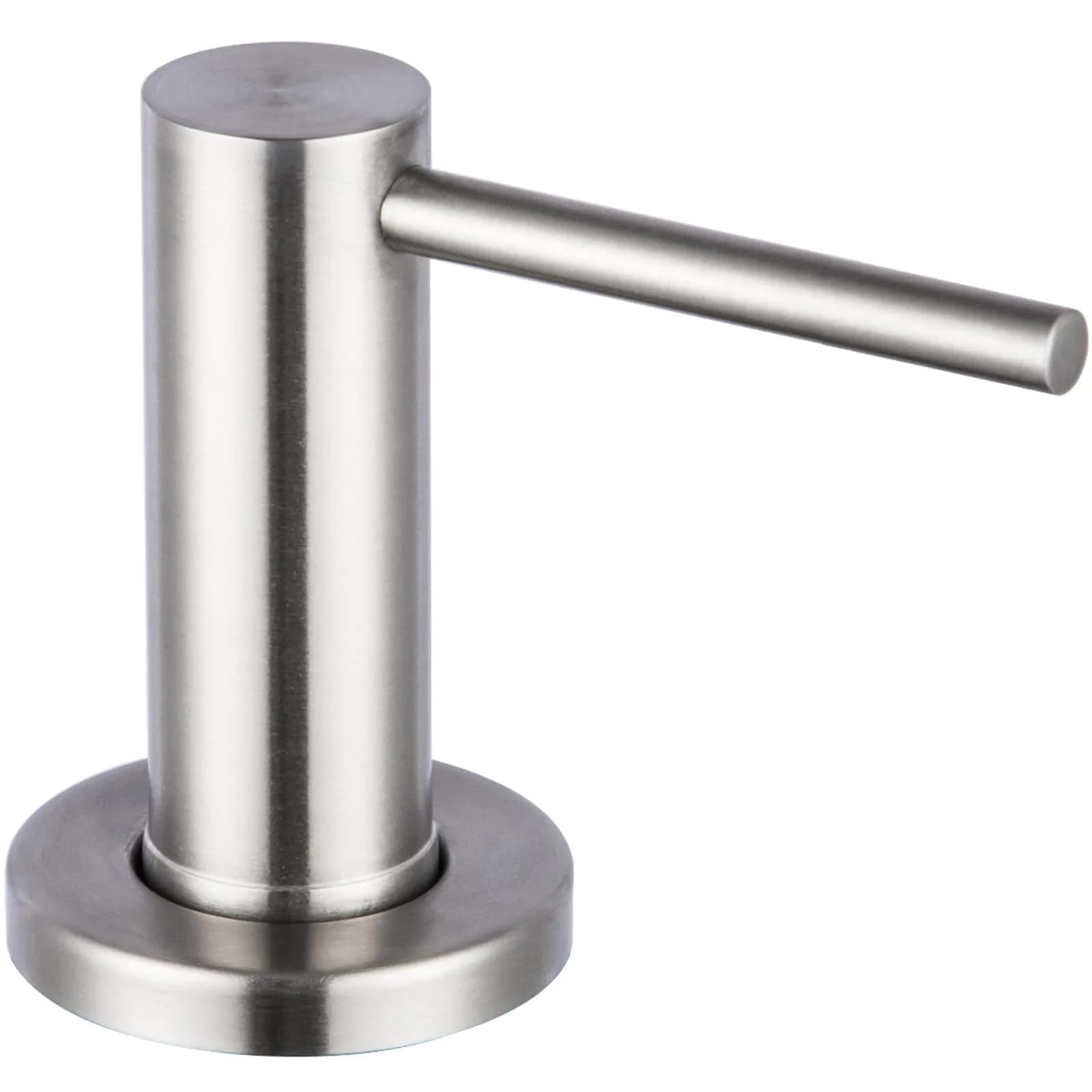 GAPPO Stainless Steel Kitchen Sink Soap Dispenser 17 oz | Polished Chrome Finish, Easy Install & Durable - main product image