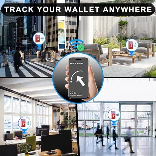 Hawanik Slim Minimalist Front Pocket Wallet for Men | Airtag Holder, RFID Shield, Thin Card Case (3.3" x 4.1") thumbnail 7