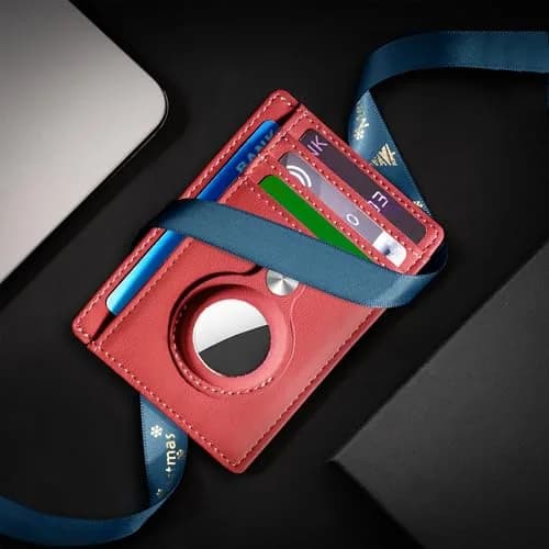 Hawanik Slim Minimalist Front Pocket Wallet for Men | Airtag Holder, RFID Shield, Thin Card Case (3.3" x 4.1") thumbnail 9