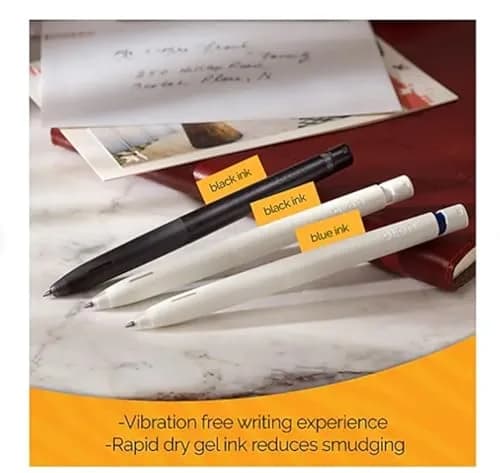 Zebra Pen bLen Retractable Gel Pen 2-Pack | Smooth Ink Flow, Low-Vibration Writing thumbnail 6