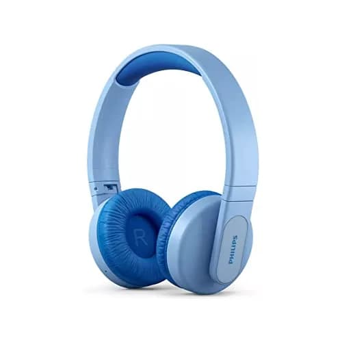 Philips Kids Wireless On-Ear Headphones Blue | Safe 85dB Limit, 28H Play, Parental Controls thumbnail 1