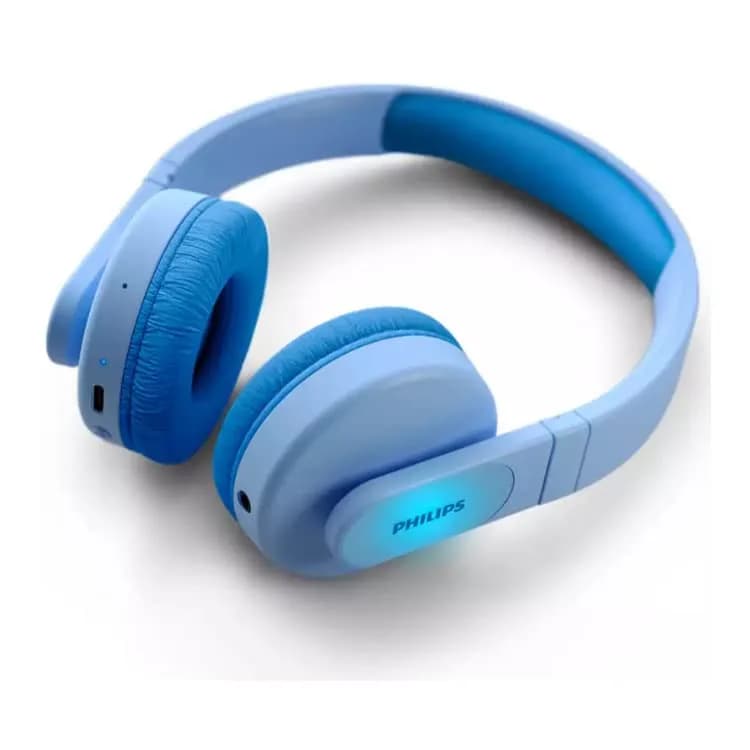 Philips Kids Wireless On-Ear Headphones Blue | Safe 85dB Limit, 28H Play, Parental Controls thumbnail 2