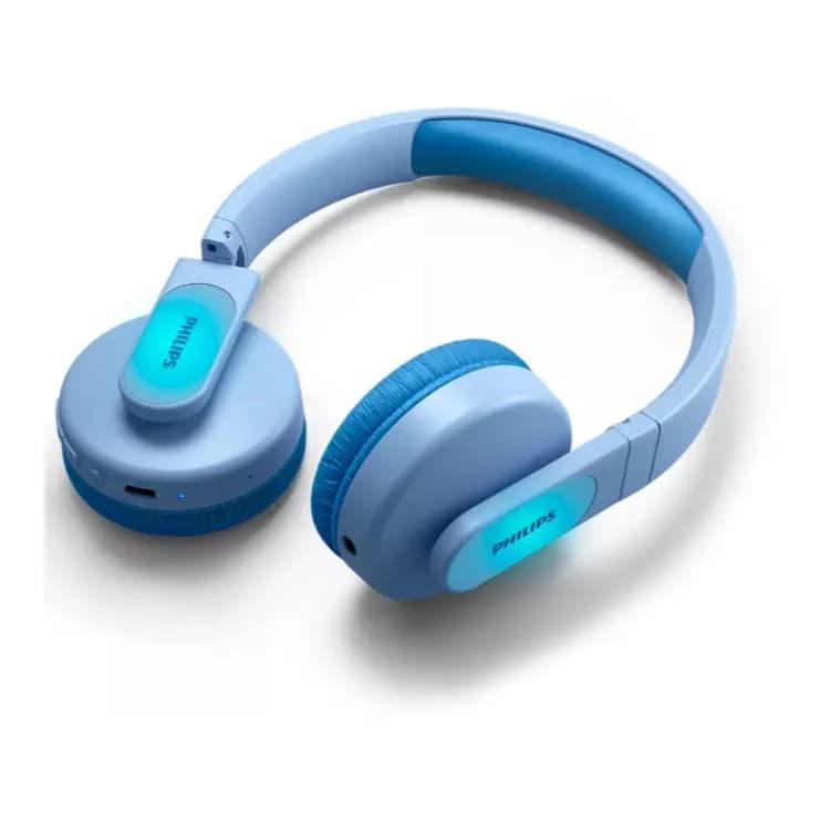 Philips Kids Wireless On-Ear Headphones Blue | Safe 85dB Limit, 28H Play, Parental Controls thumbnail 6