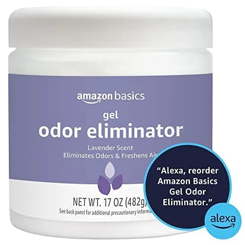 Amazon Basics Gel Odor Eliminator Lavender Scent 473ml (17 Oz) | Activated Charcoal Freshener thumbnail 5