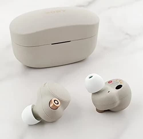 ALXCD White Silicone Eartips for Sony WF-1000XM4 Earbuds | 3 Pairs S/M/L Fit thumbnail 3