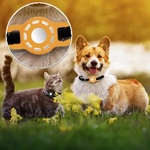 THXSBUDDY Air Tag Cat Collar Holder 2-Pack | Fits Collars Up to 0.5 Inch | Secure Pet Tracker Attachment thumbnail 5