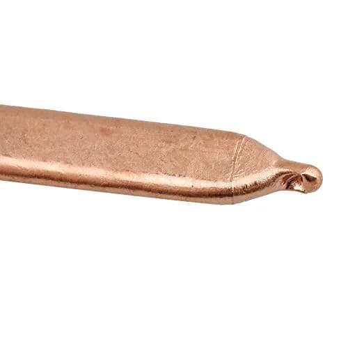 BQLZR Copper Heat Pipe 4PCS Flat Heat Sink 8x0.8x0.3cm | Long-lasting Copper CPU Tube thumbnail 5