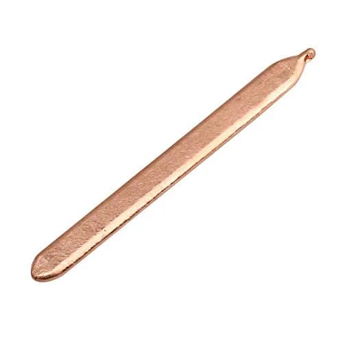 BQLZR Copper Heat Pipe 4PCS Flat Heat Sink 8x0.8x0.3cm | Long-lasting Copper CPU Tube thumbnail 3