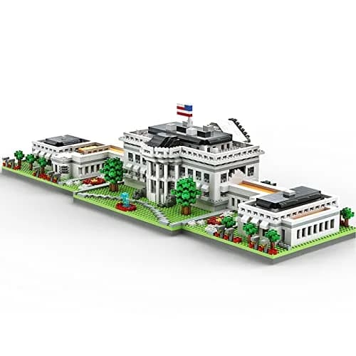 SEMKY Micro Mini Blocks White House Landmark Model Set | 3000 Pieces for Kids & Adults thumbnail 1