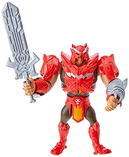 Masters of the Universe Deluxe He-Man Action Figure 8.5-in | Power Attack Feature thumbnail 4
