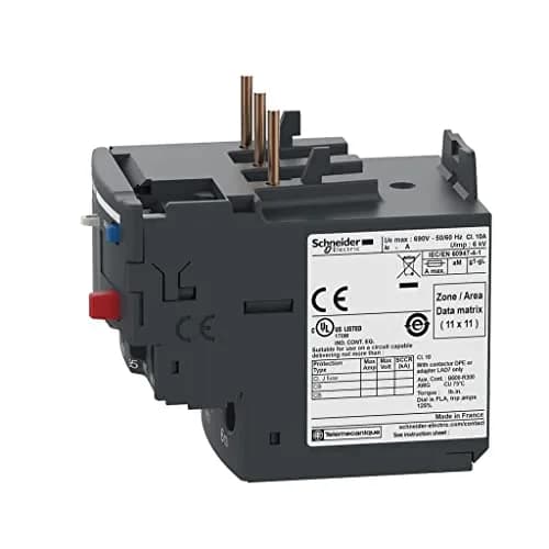 Square D by Schneider Electric DPER03 Thermal Overload Relay 0.25-0.4A | HVAC & Motor Protection thumbnail 2
