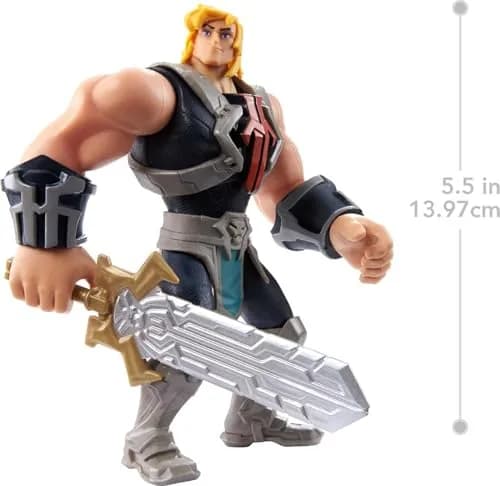 Masters of the Universe He-Man Action Figure 14 cm (5.5 inches) | Inspired by Netflix Series thumbnail 3