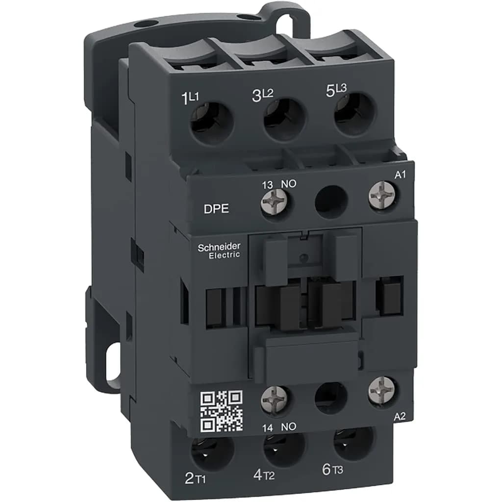 Square D by Schneider Electric DPE18U7 Easy TeSys IEC Contactor 7.5HP 460V | HVAC & AC Motor Control — Multicolor