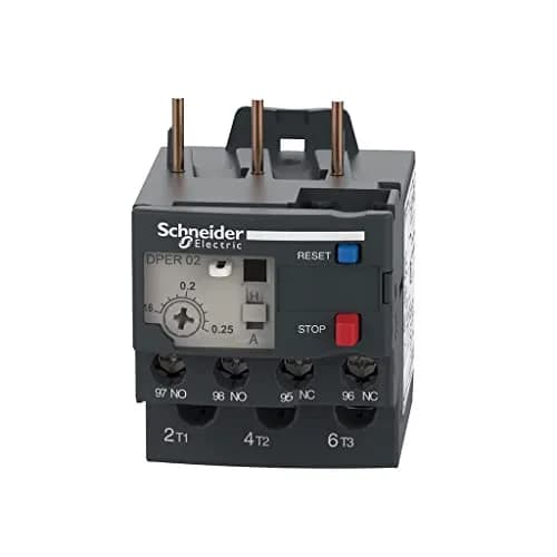 Schneider Electric DPER02 Thermal Overload Relay 0.16-0.25A | Air Conditioner, HVAC, Compressor Protection thumbnail 4