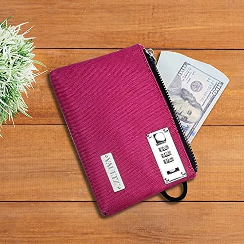 Vaultz Money Bag with Lock - 5 x 7 Inch | Secure Cash & Valuables in India thumbnail 4
