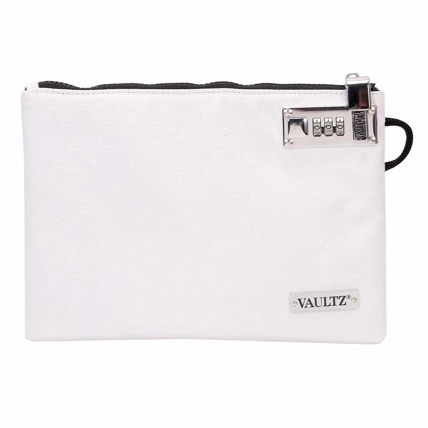Vaultz Money Bag with Lock - 7 x 10 Inch | Secure Cash & Valuables
