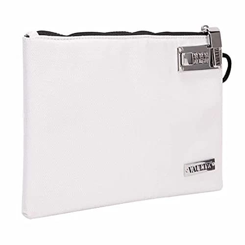 Vaultz Money Bag with Lock - 7 x 10 Inch | Secure Cash & Valuables thumbnail 5