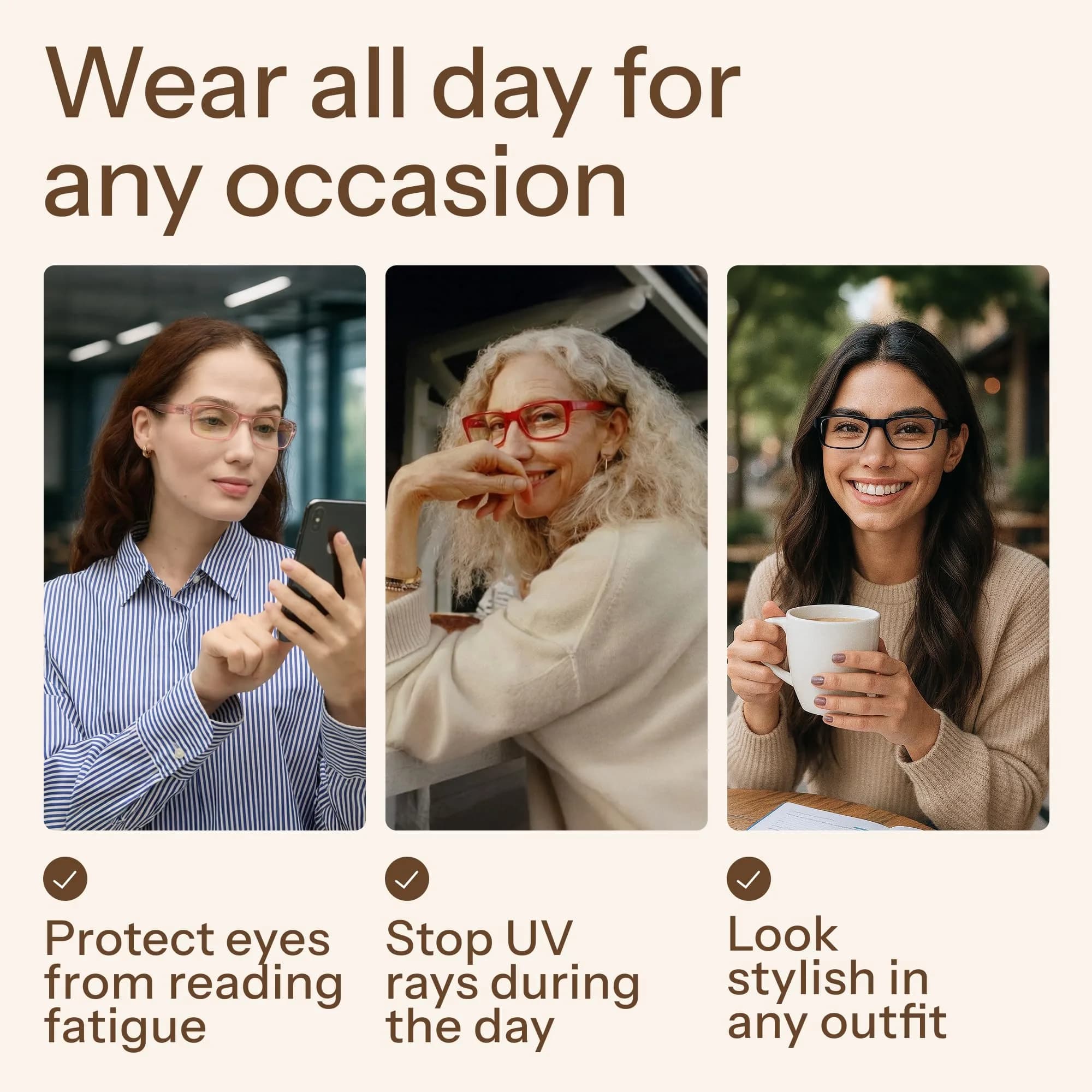 Gaoye Blue Light Blocking Reading Glasses with Spring Hinges, 5-Pack Mix Color 2.25 thumbnail 5