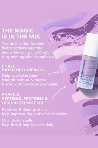 Ole Henriksen Wrinkle Blur Bakuchiol Eye Gel Creme 0.6 oz | Anti-Aging, Lines & Wrinkles thumbnail 3