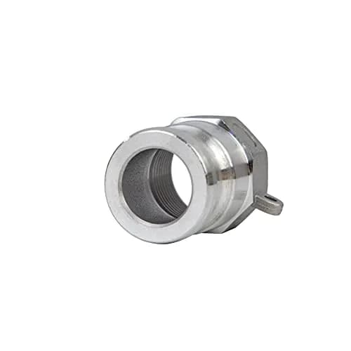 quafwia Aluminum Cam Lock Fittings (1" Part A) Male Adapter NPT, 2-Pack | MIL-A-A-59326 Standard thumbnail 2