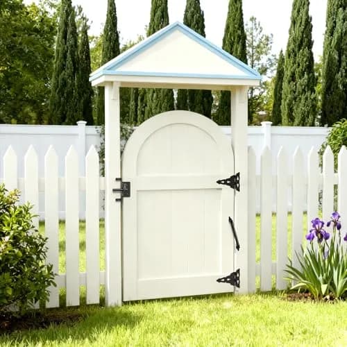 SKYSEN 14 Inch Black Self-Closing Fence Gate Spring | Heavy Duty Automatic Closure thumbnail 2