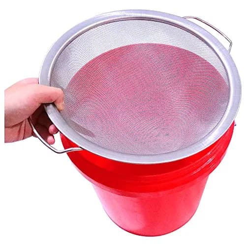 ZHUITU Fine Mesh Paint Strainer 60 Mesh Stainless Steel 5 Gallon Bucket | Ultra-Fine Filter for Paint & More thumbnail 1