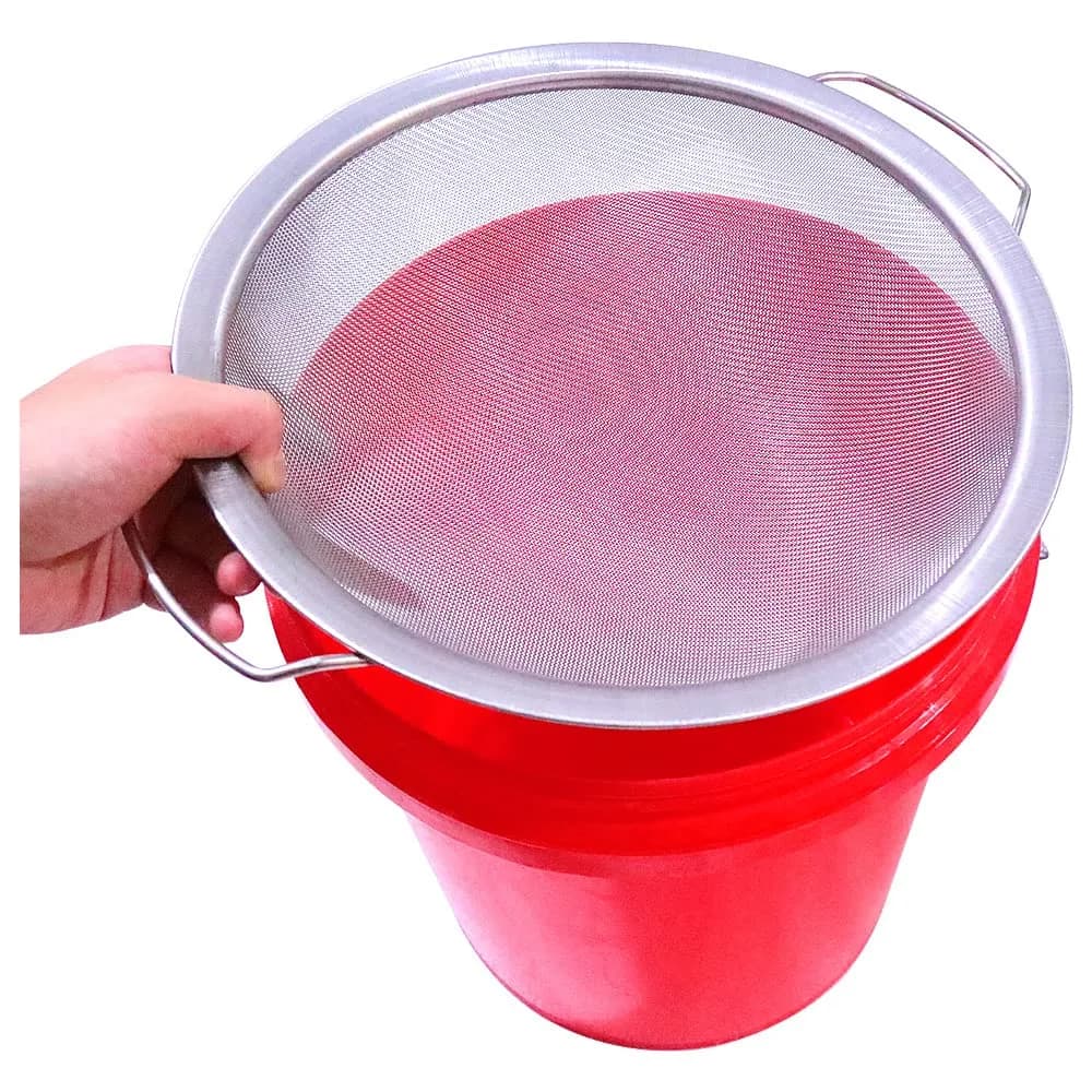 ZHUITU Fine Mesh Paint Strainer 60 Mesh Stainless Steel 5 Gallon Bucket | Ultra-Fine Filter for Paint & More - main product image