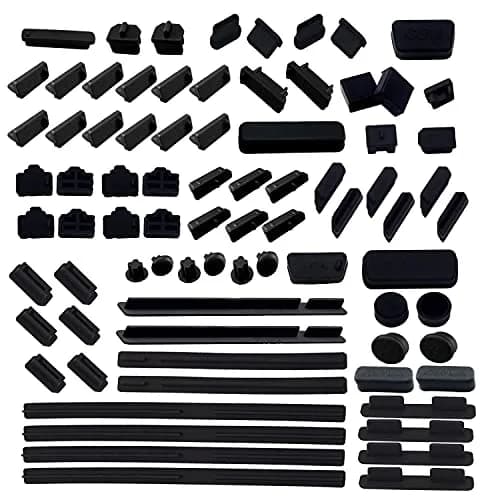 LampVPath 80-Piece Universal Port Dust Plug Kit for Laptops & Motherboards | 25 Types Included thumbnail 1