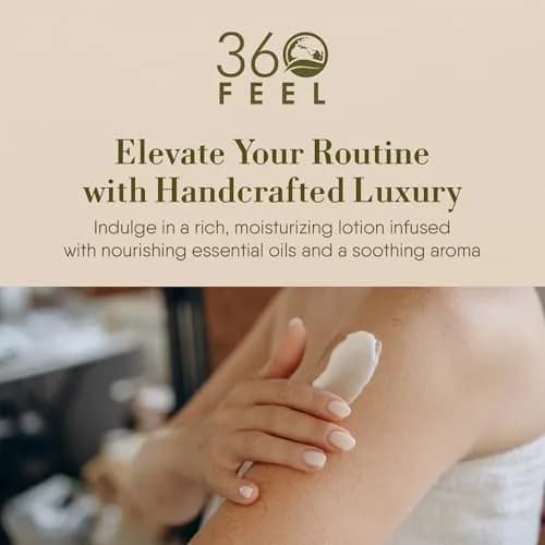 360Feel Oatmeal Milk & Honey Body Lotion 4 Fl Oz | Hydrates Sensitive & Dry Skin All Day thumbnail 7