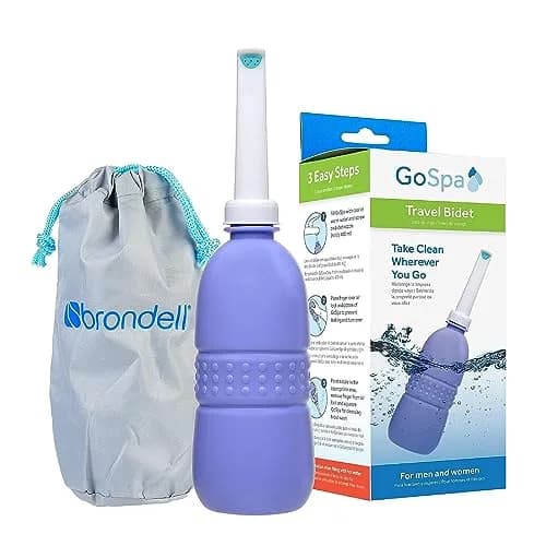 Brondell GoSpa Travel Bidet GS-70 400ml (13.5 Fl Oz) | Portable Peri Bottle for Postpartum & Perineal Care thumbnail 1