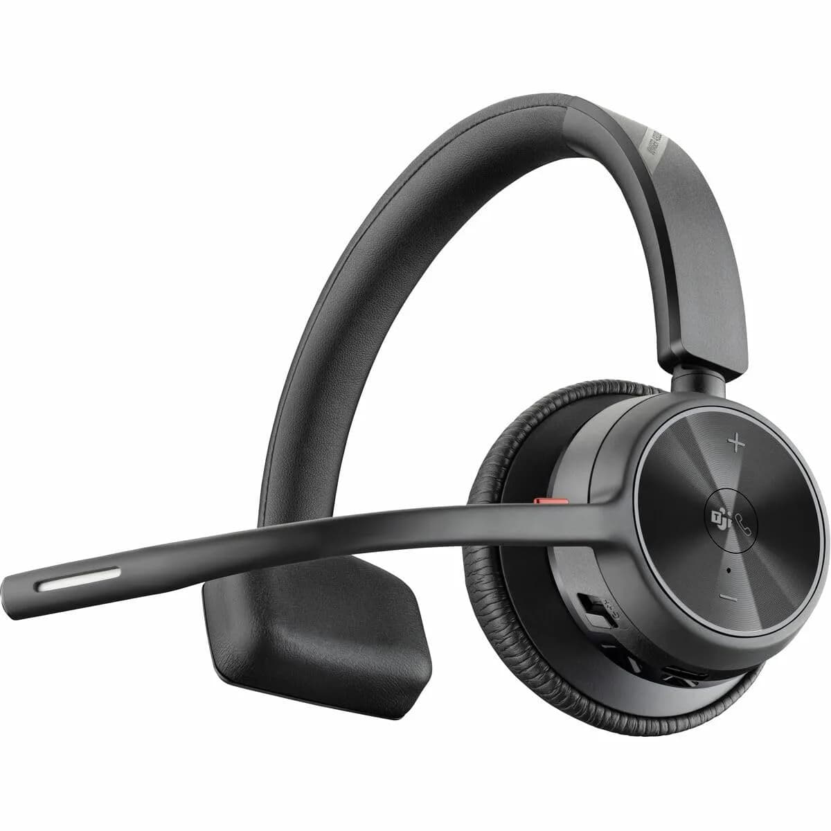 PLT Voyager 4310 UC Wireless Headset + Charge Stand | Single-Ear Bluetooth PC/Mac & Mobile — USB-A / Headset (Teams Version)