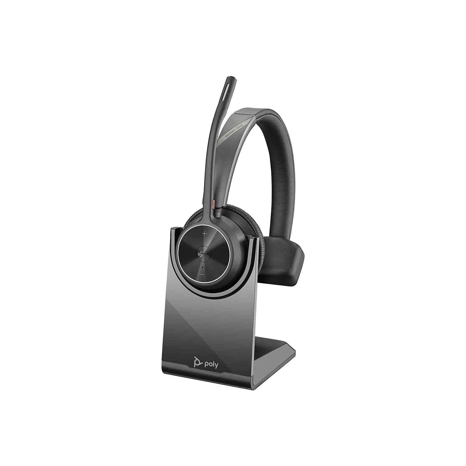 PLT Voyager 4310 UC Wireless Headset + Charge Stand | Single-Ear Bluetooth PC/Mac & Mobile - main product image