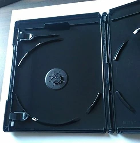 Viva Elite Black DVD & Blu-ray Replacement Case | 2 Discs, 4K UltraHD, Durable Plastic (172x135x12.5mm) thumbnail 3