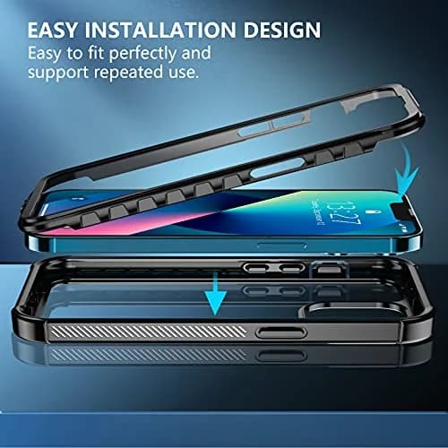 Red2Fire Full Body Case for iPhone 13 6.1 inch with Built-in Screen Protector | Heavy Duty Protection thumbnail 7