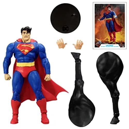 McFarlane Toys DC Multiverse Superman 7" Action Figure | Dark Knight Returns, Build-A Horse Parts & Accessories thumbnail 5
