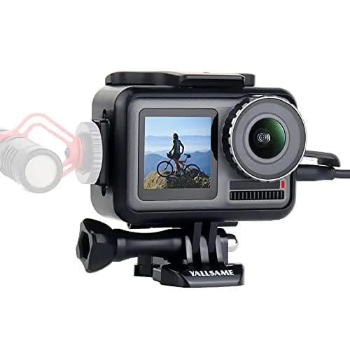 YALLSAME Frame Case for DJI Osmo Action 1 with Cold Shoe Mount | 68g (2.4 oz) Lightweight Polymer thumbnail 1