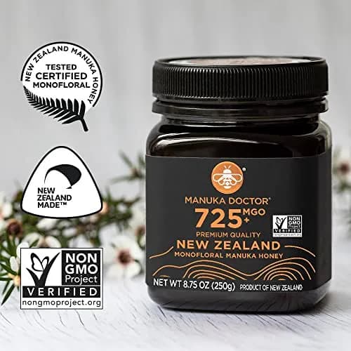 Manuka Doctor MGO 725+ Manuka Honey 8.75 oz | Pure New Zealand Honey, Raw & Non-GMO thumbnail 6