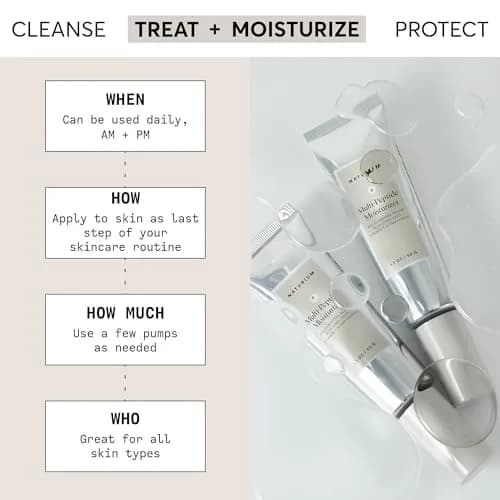 Naturium Multi-Peptide Moisturizer 1.7 fl oz | Vitamin C & Panthenol for All Skin Types thumbnail 2