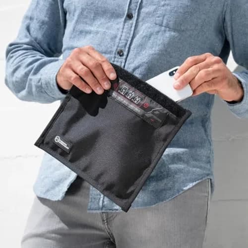 Mission Darkness Non-Window Faraday Bag for Phones 2-Pack | Signal Blocking, Military Grade, Digital Privacy (70-120 chars) thumbnail 8
