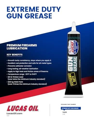 Lucas Oil Extreme Duty Gun Grease 1 oz (Pack of 6) | Heavy Duty Firearm Lubrication thumbnail 4