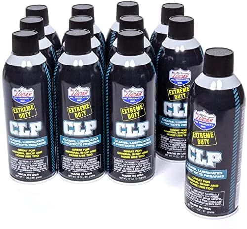 Lucas Oil Extreme Duty CLP Gun Lubricant 325ml (11 Fl Oz) Pack of 12 | Cleans, Lubricates, Protects Firearms thumbnail 1