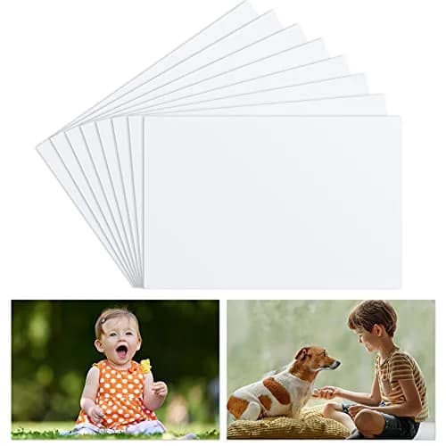 Hotop 8 Pcs Aluminum Photo Signs Blanks for DIY, 4x6in | Sublimation Metal Photo Panels for Creative Decor thumbnail 1