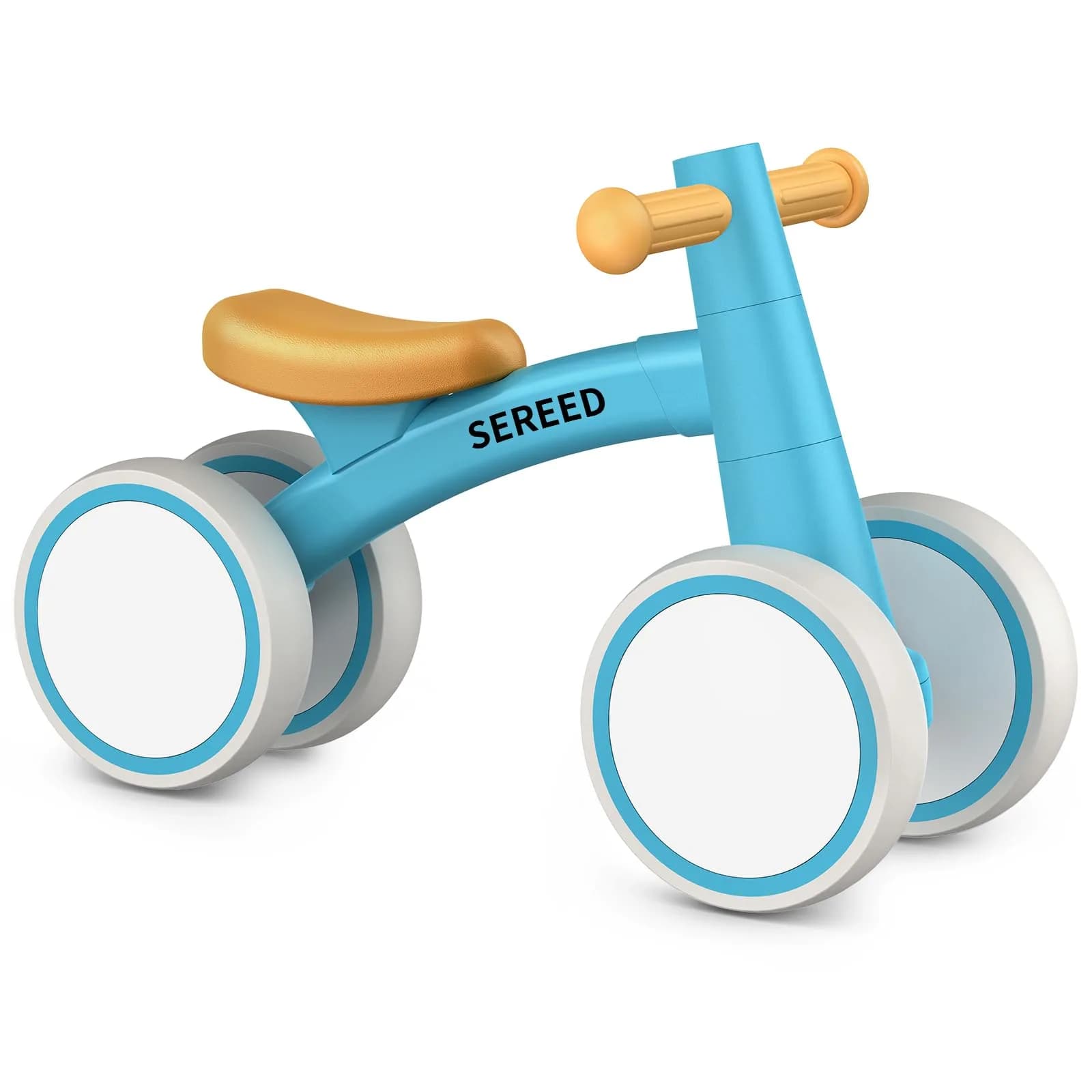 SEREED Baby Balance Bike 6.7 inch Wheels | Aluminum Alloy Frame for 12-24 Months Toddlers