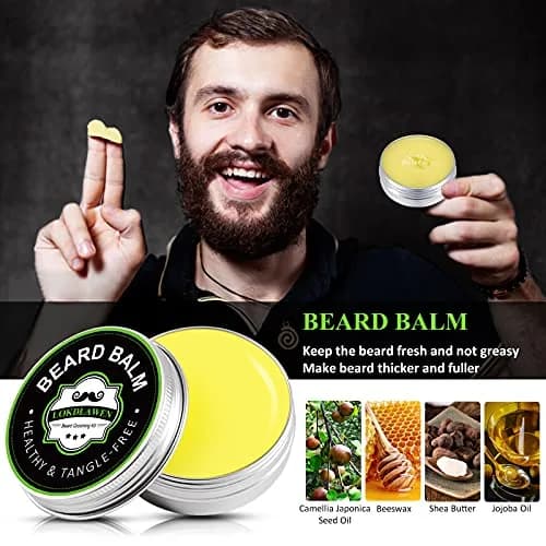 LOKDLAWEN Beard Kit for Men 9 Piece Set | Beard Care & Grooming Essentials thumbnail 5