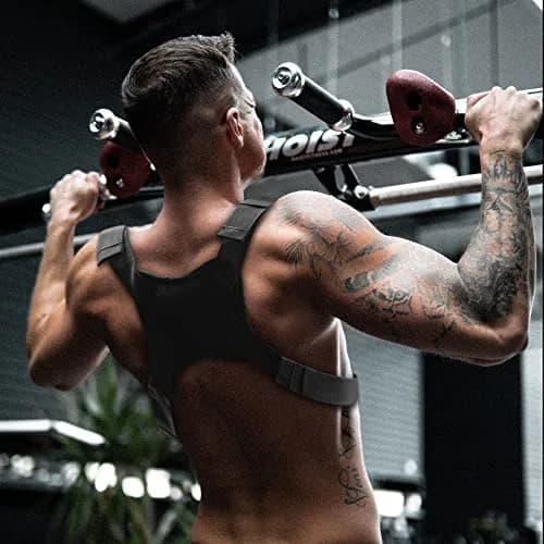 Fitdom Running Chest Pack for Men | Water-Resistant, 4-Strap Stability, Phone & Gadget Organizer thumbnail 3