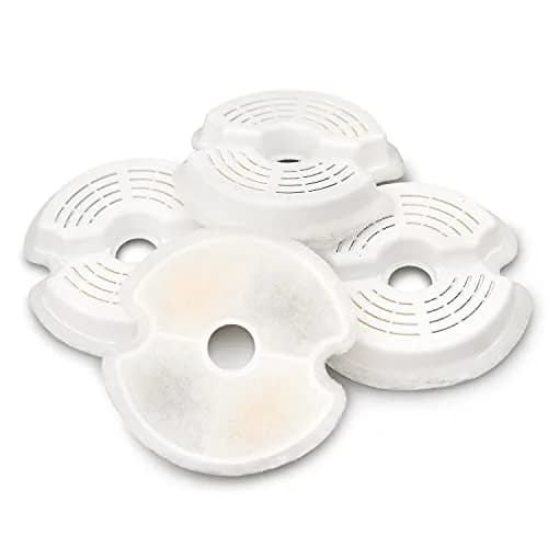 NautyPaws Cat Water Fountain Filters, 8 Packs Replacement Carbon Filters for Stainless Steel Pet Fountain thumbnail 8