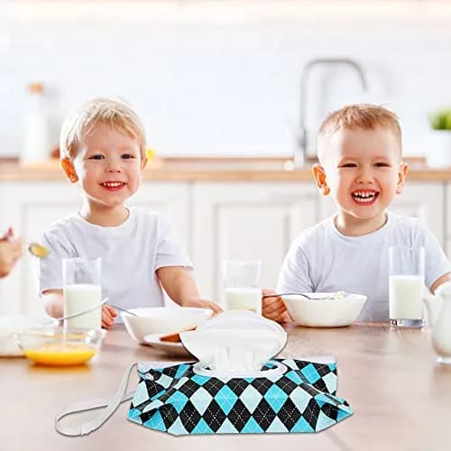 FEBSNOW Baby Wipes Container 2 Pack | Reusable Portable Travel Wipe Holder, 24cm x 14cm thumbnail 5