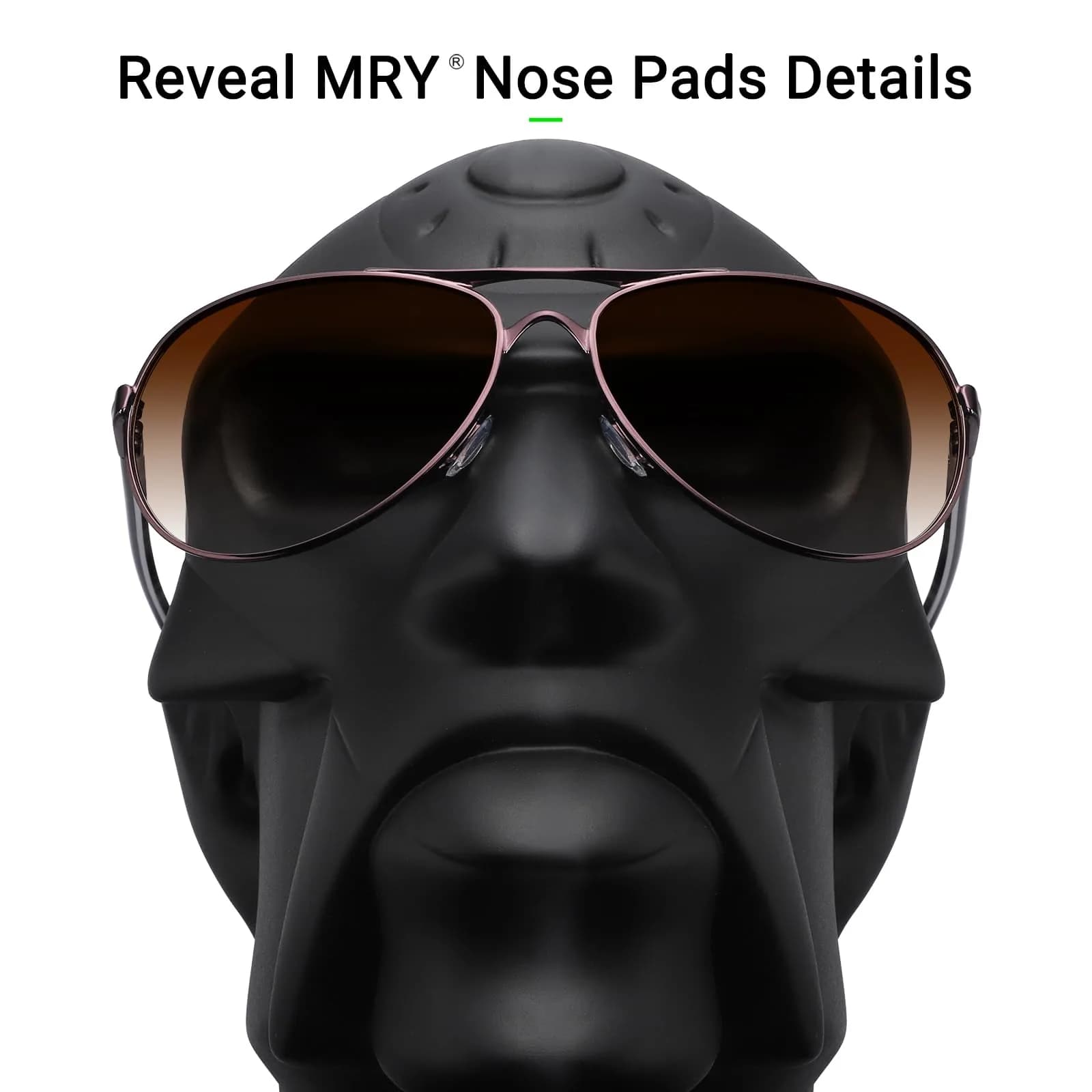 Mryok Replacement Nosepieces for Oakley Wingfold EVR EVS | Rubber Nose Pads (One Size) thumbnail 5