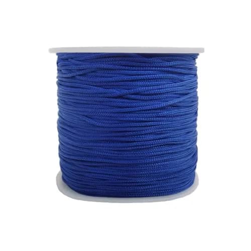 Xiezyu 1.0 mm Nylon Cord Beading Braided Thread String 124 m (136 Yards) Royal Blue | Chinese Knotting & Jewelry Making thumbnail 1