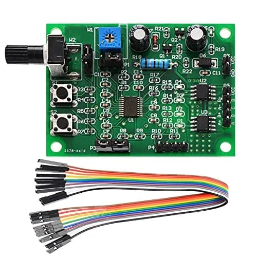 QINIZX 4V-6V 5V 2-Phase 4-Wire Stepper Motor Driver Controller Board | Multi-function, 800mA rated current, 2.36x1.73 inch thumbnail 1